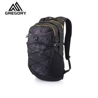 GREGORY格里高利 NANO运动旅行户外背包 24L 30L通勤双肩包登山包 24L-黑色 24L 黑色