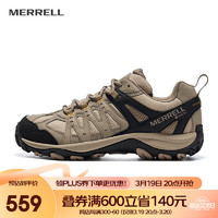 MERRELL 迈乐 户外徒步鞋男女款ACCENTOR GTX/WP经典防水透气防滑耐磨登山鞋 J500409-GTX银（男） 43