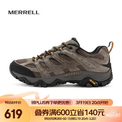 MERRELL 迈乐 MOAB 3 男子徒步鞋 J035881 浅棕黄色 44