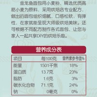 金龙鱼 高筋粉 面包披萨用烘焙粉 500g 5袋