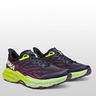 HOKA ONE ONE女鞋跑鞋Speedgoat 5减震支撑稳定舒适运动鞋抓地HOKZ06A Harbor Mist/Spruce 9=41 1/3