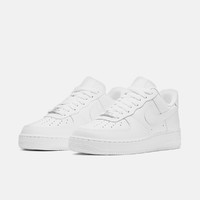 NIKE 耐克 女鞋AIR FORCE 1纯白空军一号运动休闲鞋子DD8959-100