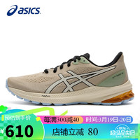 ASICS 亚瑟士 男鞋跑步鞋GT-1000 12 TR缓震户外越野支撑透气运动鞋1011B761