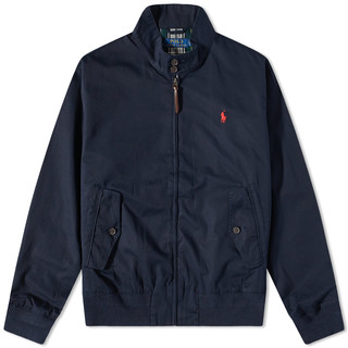 RALPH LAUREN Windbreaker Harrington系列 男士夹克 海军蓝