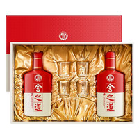 春焕新、88VIP：舍得 白酒舍之道50度500ml*2瓶礼盒装浓香型粮食口粮酒酒水