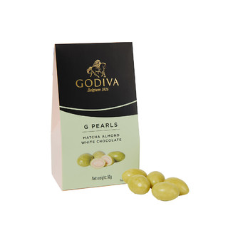 歌帝梵（GODIVA）歌帝梵扁桃仁夹心抹茶白巧克力豆 澳大利亚 休闲零食