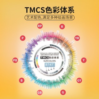 Touchmark马克笔通用套装景观园林环艺建筑室内服装设计手绘美术生60色80色48色速干双头可加墨油性