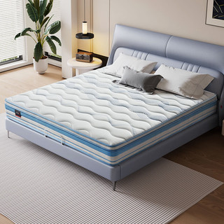 顾家家居床垫席梦思乳胶床垫椰棕床垫软用两用深睡垫M0088C 1.8*2.0M