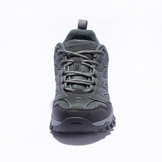 探路者（TOREAD）徒步鞋 春秋防滑耐磨登山鞋户外休闲运动鞋TFAACL91920 深灰黑色（男士） 45