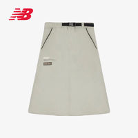 new balance 夏季新款女子运动休闲百搭宽松半身裙 NWA34012-BEI