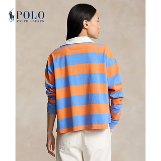 Polo Ralph Lauren 拉夫劳伦 女装 24年夏宽松版棉质橄榄球衫RL25510 999-多色 XXS