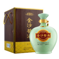 JINSHA 金沙 回沙酒 53度酱香型白酒 封坛原浆 1500mL 1坛