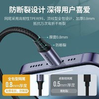 88VIP：UGREEN 绿联 pd快充线mfi认证20w/27w快充iphone13pro适用苹果12手机ipad