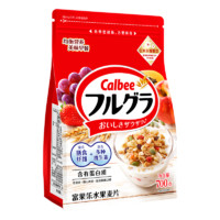 88VIP：Calbee 卡乐比 进口原味水果麦片700g*1袋即食燕麦片早餐饱腹冲饮 1件装