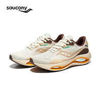 saucony 索康尼 火鸟3男女跑鞋缓震支撑跑步鞋训练运动鞋米棕40.5