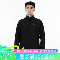 NIKE 耐克 男子 JACKET 运动 休闲夹克 DM5941-010/黑色 L