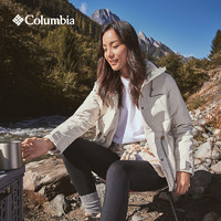 Columbia哥伦比亚女子银点三合一可拆卸抓绒内胆防水冲锋衣WR2182