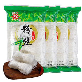 冠珠 龙口绿豆粉丝 180g*3袋