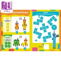 现货 Numberblocks Annual  2020-2024 数字字母积木动画年鉴手册5册 亲子互动低幼儿童数学启蒙 英文原版进口读物