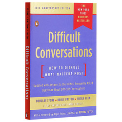预售 艰难的谈话 英文原版 Difficult Conversations/Douglas Stone