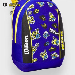 威尔胜（Wilson）网球包小黄人联名款满印多支装大容量网球拍装备收纳包拎包 WR8025701