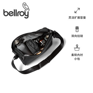 Bellroy澳洲Venture Sling9L探险家胸包大容量时尚单肩斜挎包 午夜黑9L