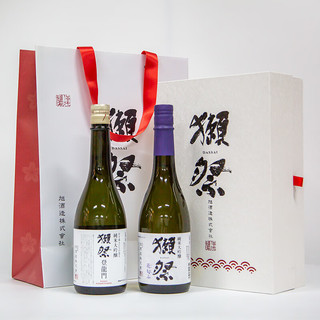 獭祭登龙门39+花荀30礼盒装 三割九分日本清酒720ml*2 