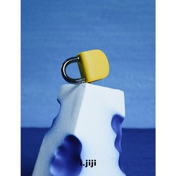 WARMSTUDIO 古良吉吉 迷你陶陶锁新款双子陶系列原创设计斜挎包 黄陶