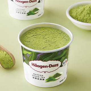 哈根达斯（Haagen-Dazs）经典抹茶口味冰淇淋 100ml/杯