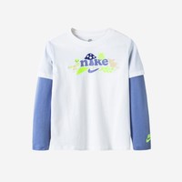 限尺码：NIKE 耐克 动物园系列耐克男女童长袖T恤儿童长T耐克童装