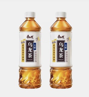 康师傅 乌龙茶无糖饮料500ml*2瓶