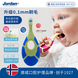HM DIGITAL HM进口婴幼儿童宝宝牙刷 软毛护龈训练小刷头0-1-2-3岁口腔清洁咬胶 0-2岁适用（2支装）*1