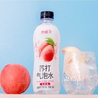 白桃苏打气泡水饮料360ml*24瓶整箱0糖0脂0卡青柠味苏打饮品