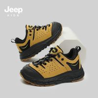 Jeep 吉普 儿童运动鞋男童秋季品牌2023新款女孩跑步鞋中大童休闲鞋