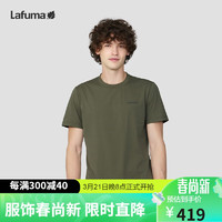 Lafuma 乐飞叶 短袖T恤男 户外2024吸湿速干跑步防晒UPF40+ LMTS4BS68