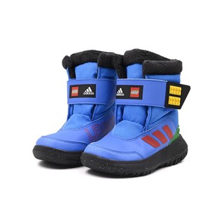 adidas 阿迪达斯 乐高联名系列 儿童雪地靴