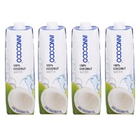 INNOCOCO 泰国进口INNOCOCO一诺可可100%纯椰子水1L×4盒nfc饮料
