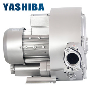 YASHIBA2HG520-4000S 旋涡式气泵高压工业吹风机 2HG520-40CS(三相电4KW)