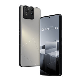 华硕ASUS Zenfone11 Ultra 5G安卓原生系统双卡 6.78英寸 国际版 灰色 12+256GB