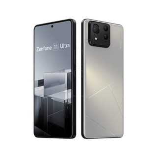 华硕ASUS Zenfone11 Ultra 5G安卓原生系统双卡 6.78英寸 国际版 灰色 12+256GB