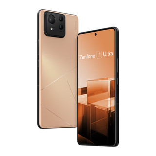 华硕ASUS Zenfone11 Ultra 5G安卓原生系统双卡 6.78英寸 国际版 粉色 12+256GB