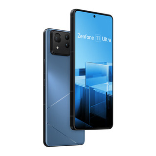 华硕ASUS Zenfone11 Ultra 5G安卓原生系统双卡 6.78英寸 国际版 蓝色 16+256GB