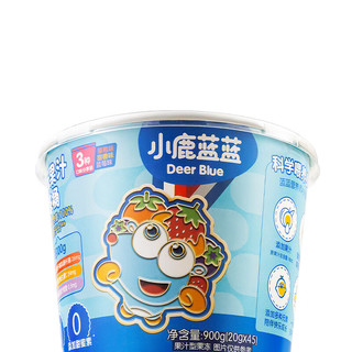 Deer Blue  小鹿蓝蓝 儿童零食多元果汁果冻桶 900g