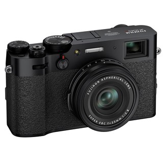 富士FUJIFILM X100V数码相机26.1MP X-Trans CMOS 4传感器高清4K视频 黑色 相机