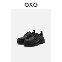 GXG 男鞋 通勤增高德比鞋男商务正装鞋GED15019365