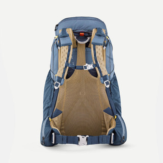 DECATHLON 迪卡侬 双肩包登山徒步旅行户外轻盈舒适透气MT900海军蓝60L-4275492 海军蓝_60L