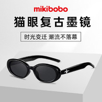 mikibobo 貓眼復古墨鏡Bns16-3 簡約時尚45度彈腿