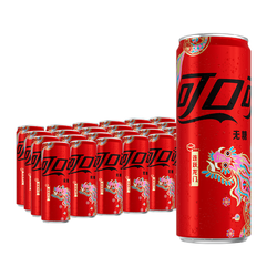 Coca-Cola 可口可乐 龙年限定 零度无糖330ml*24罐