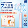 Oral-B 欧乐-B 欧乐B 电动牙刷 iO3智净磁波刷 iO系列 iO3粉 （下单赠送Plus年卡/吉列剃须刀 二选一）