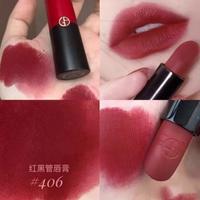 阿玛尼彩妆 【包邮装】Armani 阿玛尼 挚爱哑光口红 #406 4g